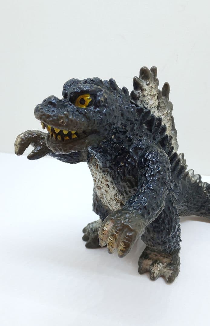 ❣️ポピー★キングザウルス☆ゴジラ❗(割れあり現状品)◇ソフビ/当時物