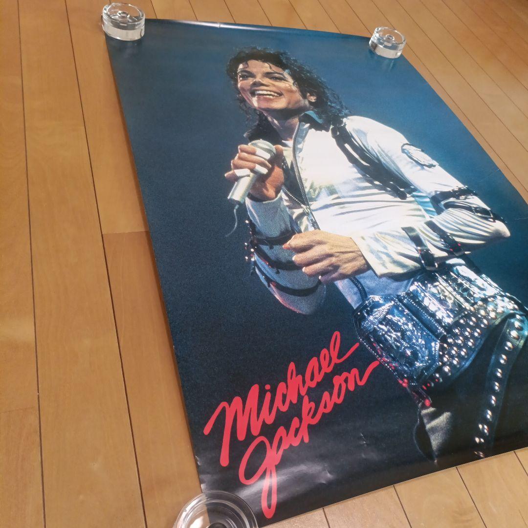 Michael Jackson ポスター BAD World tour 1987