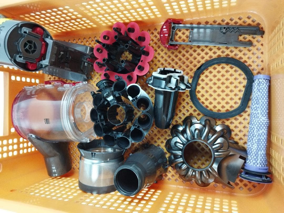 い*ん様 動作良好☆ダイソン スティッククリーナー 一式 SV10K 分解洗浄済