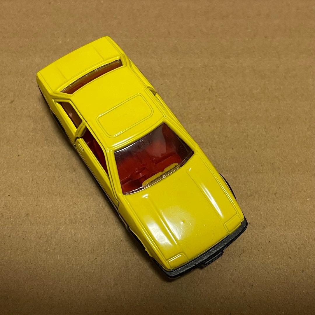黒箱トミカ トヨタ スプリンタートレノ 2ドア　当時物　日本製　黄色　極上品