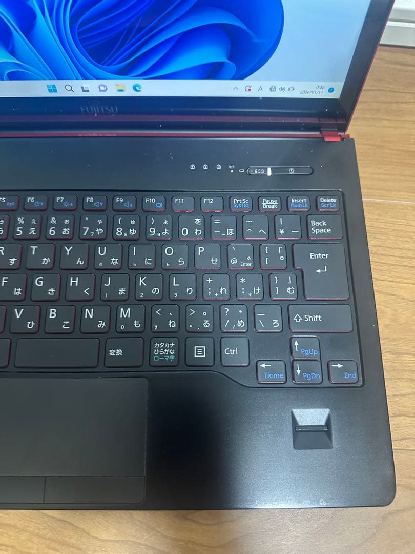 富士通SH90/T i5 タッチパネルWin11 office 2024