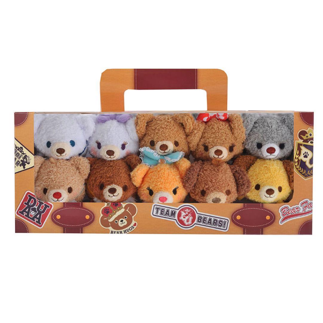 【Disney】希少品 ツムツムぬいぐるみ ユニベアシティセットミニ（S）