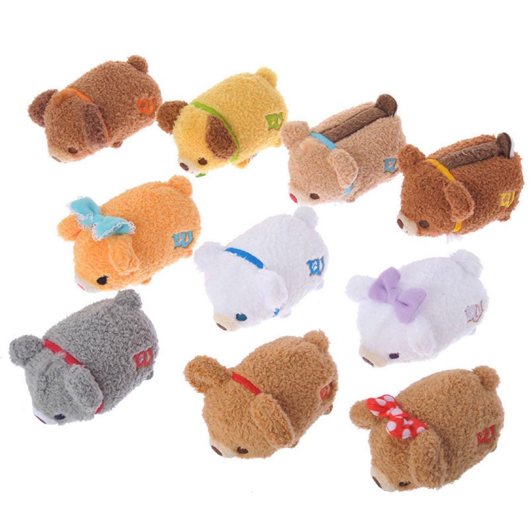 【Disney】希少品 ツムツムぬいぐるみ ユニベアシティセットミニ（S）
