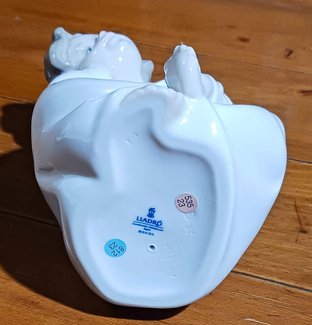 LLADRÓ 天使の考え事 陶磁器製 未使用品