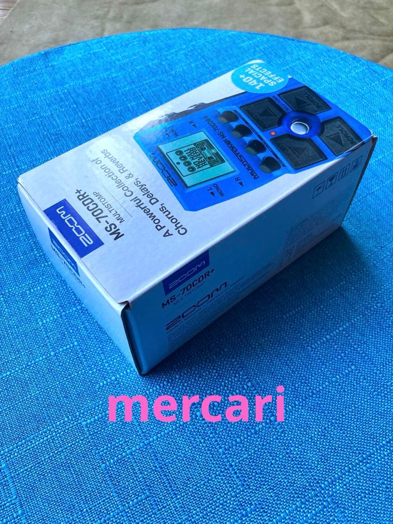 ZOOM MS-70CDR+ MultiStomp空間系マルチエフェクター 美品