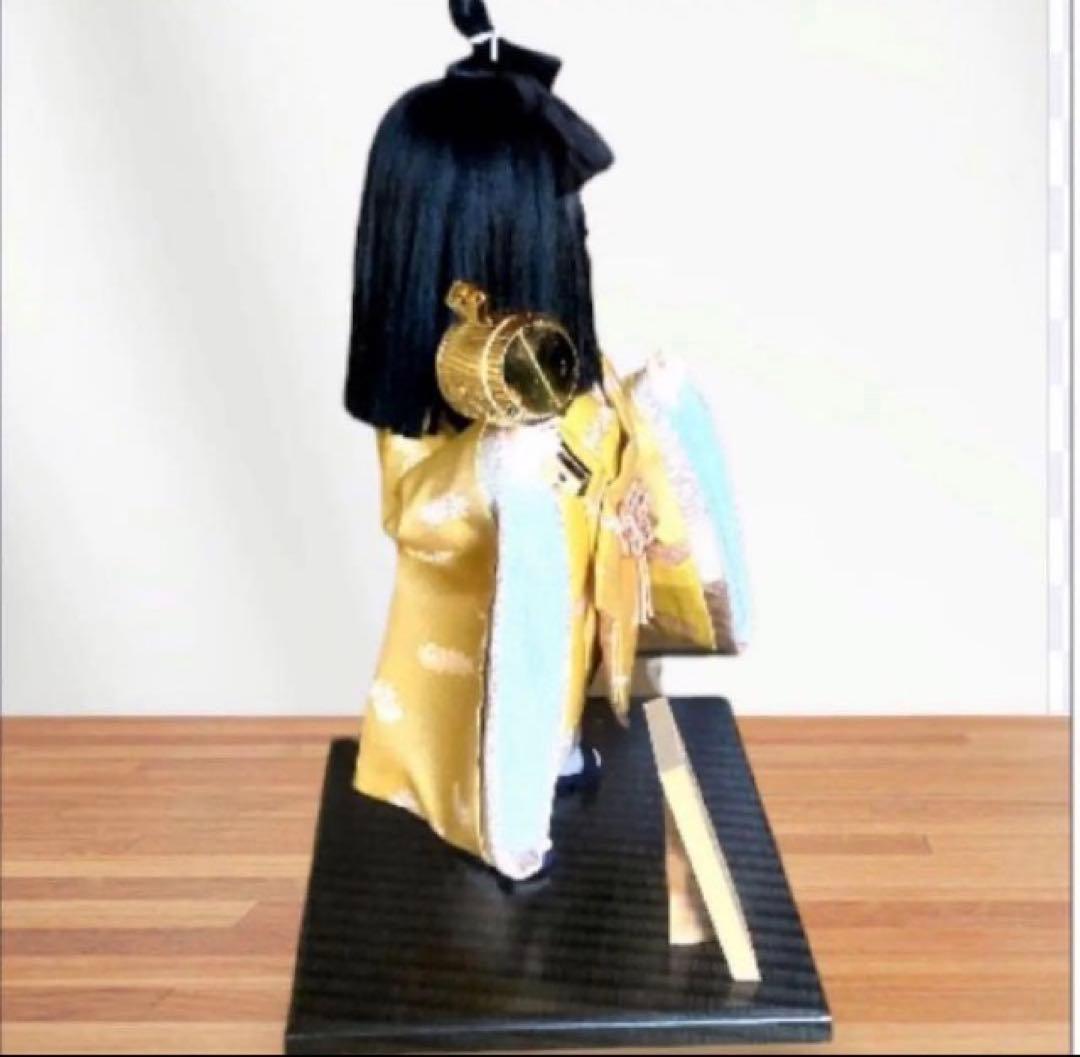 五月人形 夢わらべ 嘉房作 陶器 ガラスケース付 高33cm 端午の節句 美品