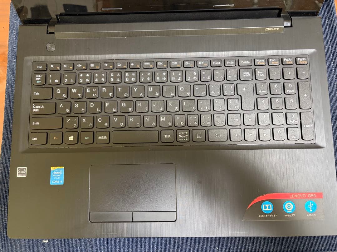 Lenovo ノートg50-80 Intel Core i5 メモリー12GB