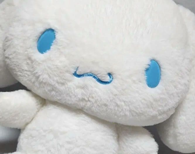 ハーモニーランド　シナモロール　27cm　大きめぬいぐるみ