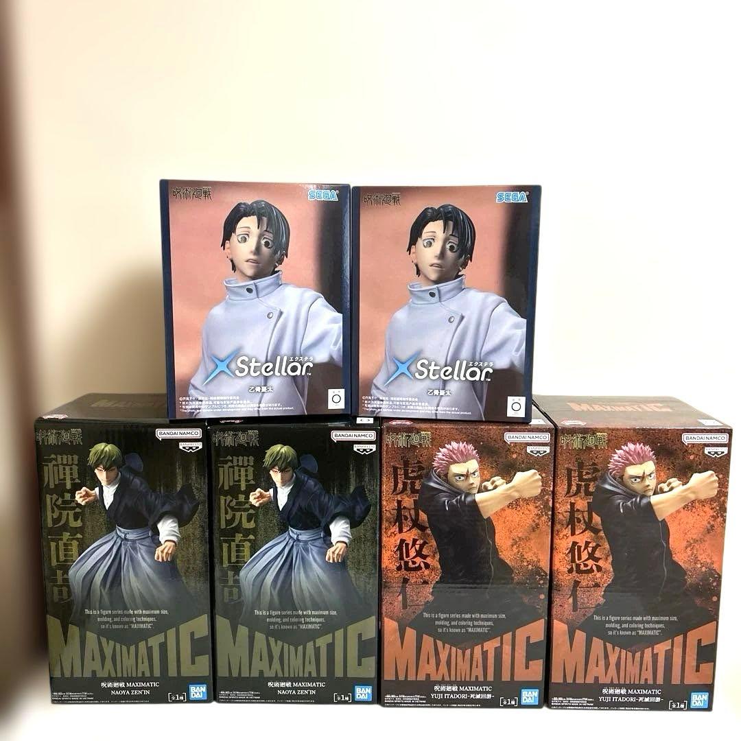 6個■呪術廻戦 フィギュア MAXIMATIC 虎杖 禪院直哉 /乙骨