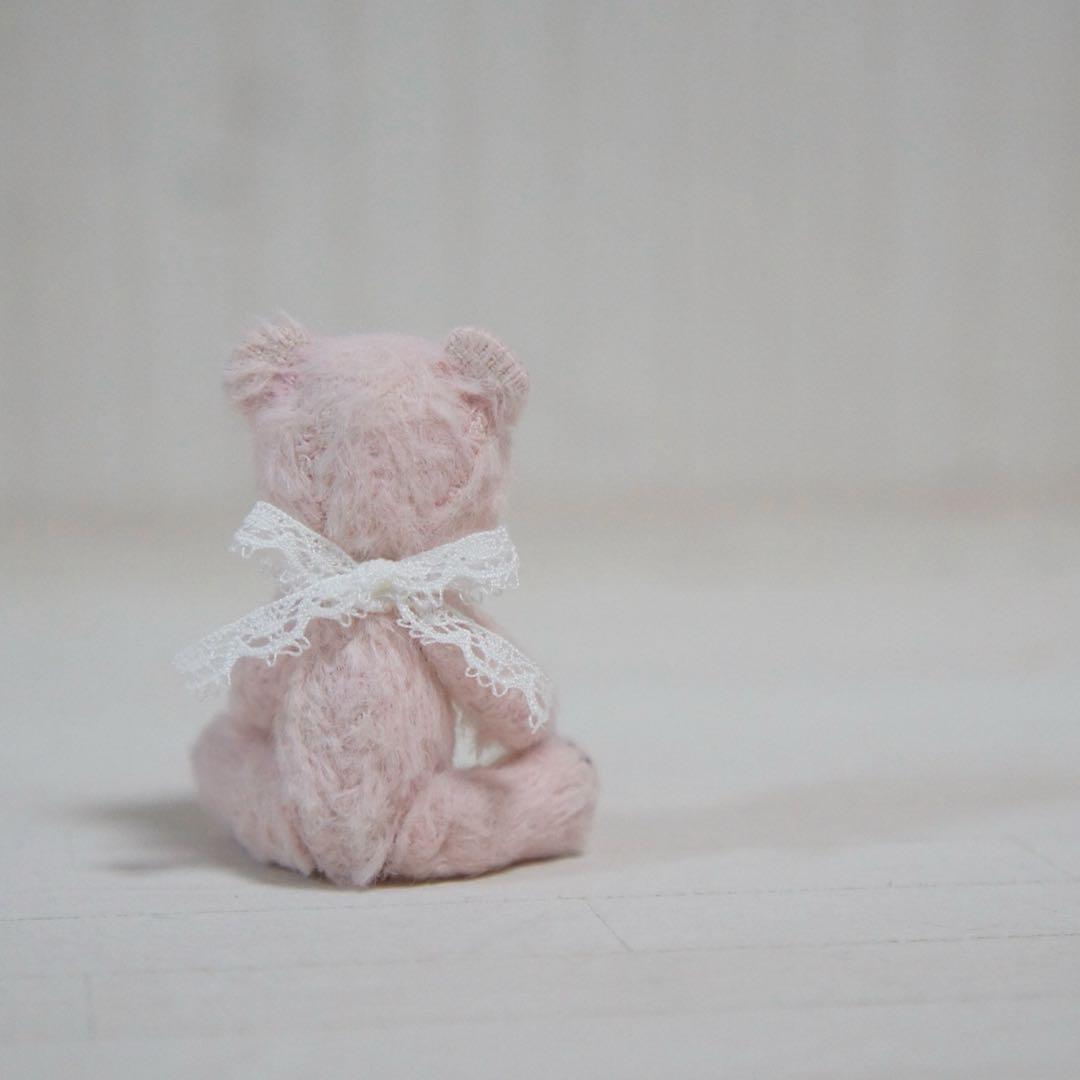 5.7cm ミニクマちゃん (ベビーピンク)