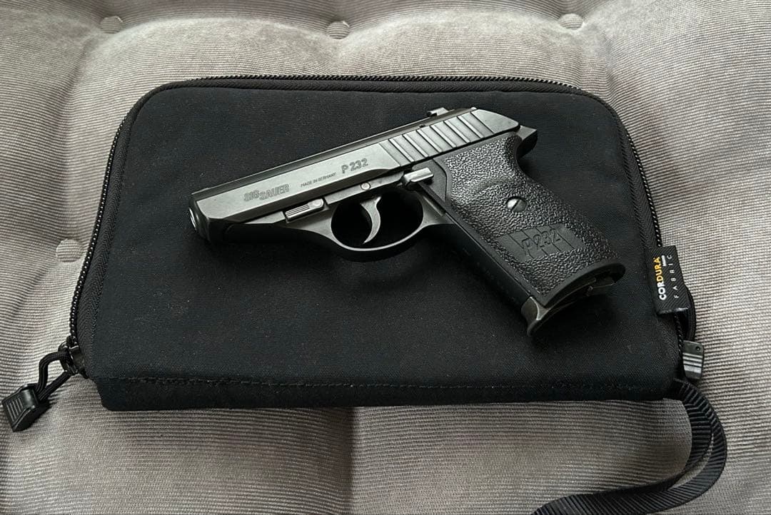 【KSC】SIG P232 HW 簡易ウェザリング仕様【本体のみ】ガンケース付‼️