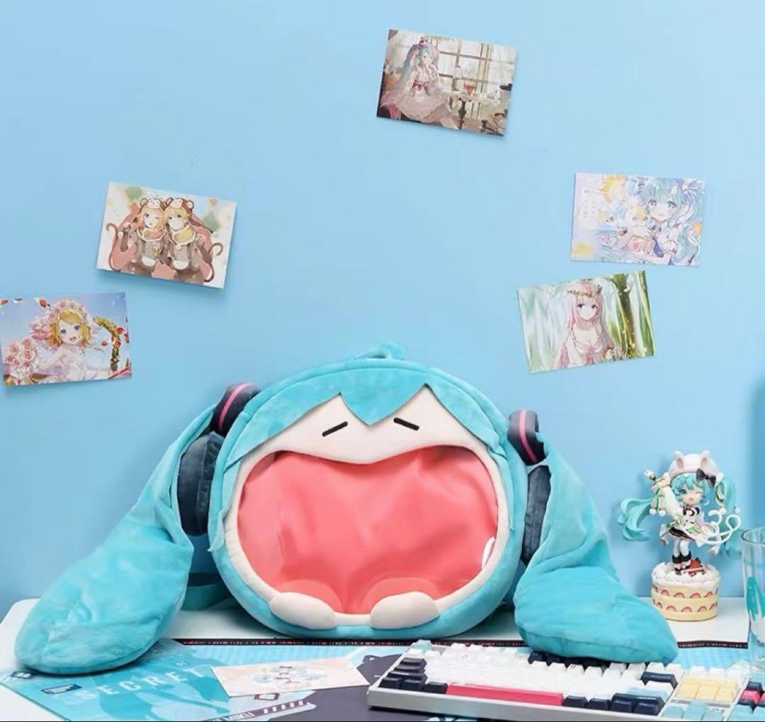 匿名発送　初音ミク　痛バッグ　大サイズ 痛リュークBEMOE bilibili