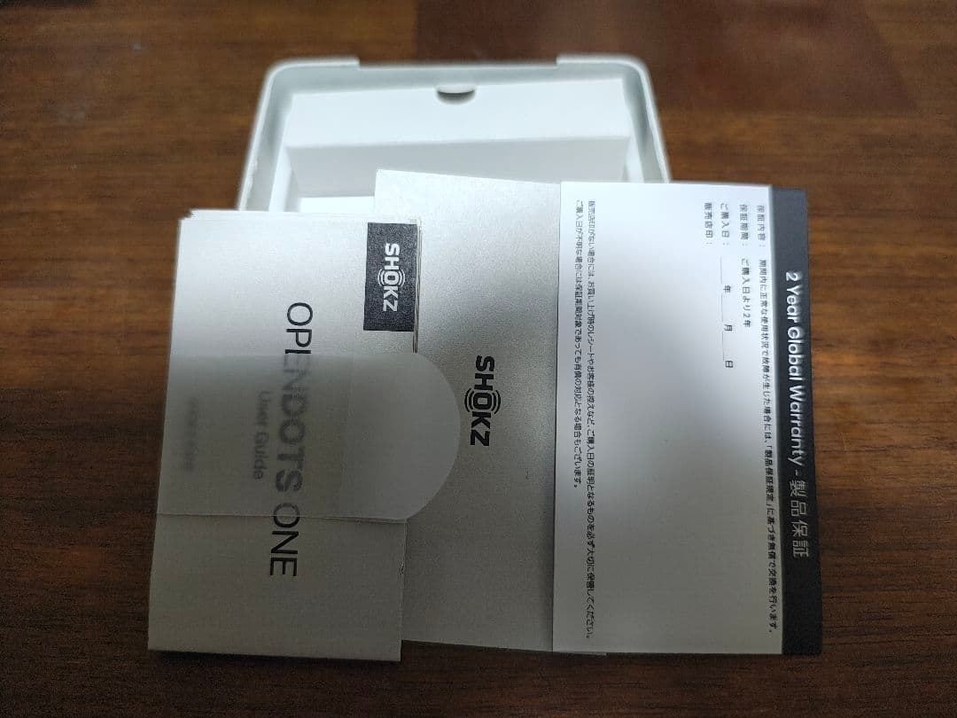 SHOKZ OPEN DOTS ONE グレー