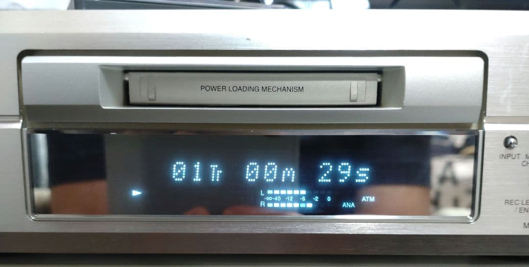 美品 DENON デノン DMD-F101 MDプレイヤー MDレコーダー