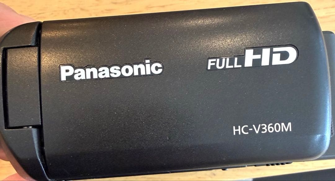 【美品】Panasonic デジタルハイビジョンビデオカメラ HC-V360M