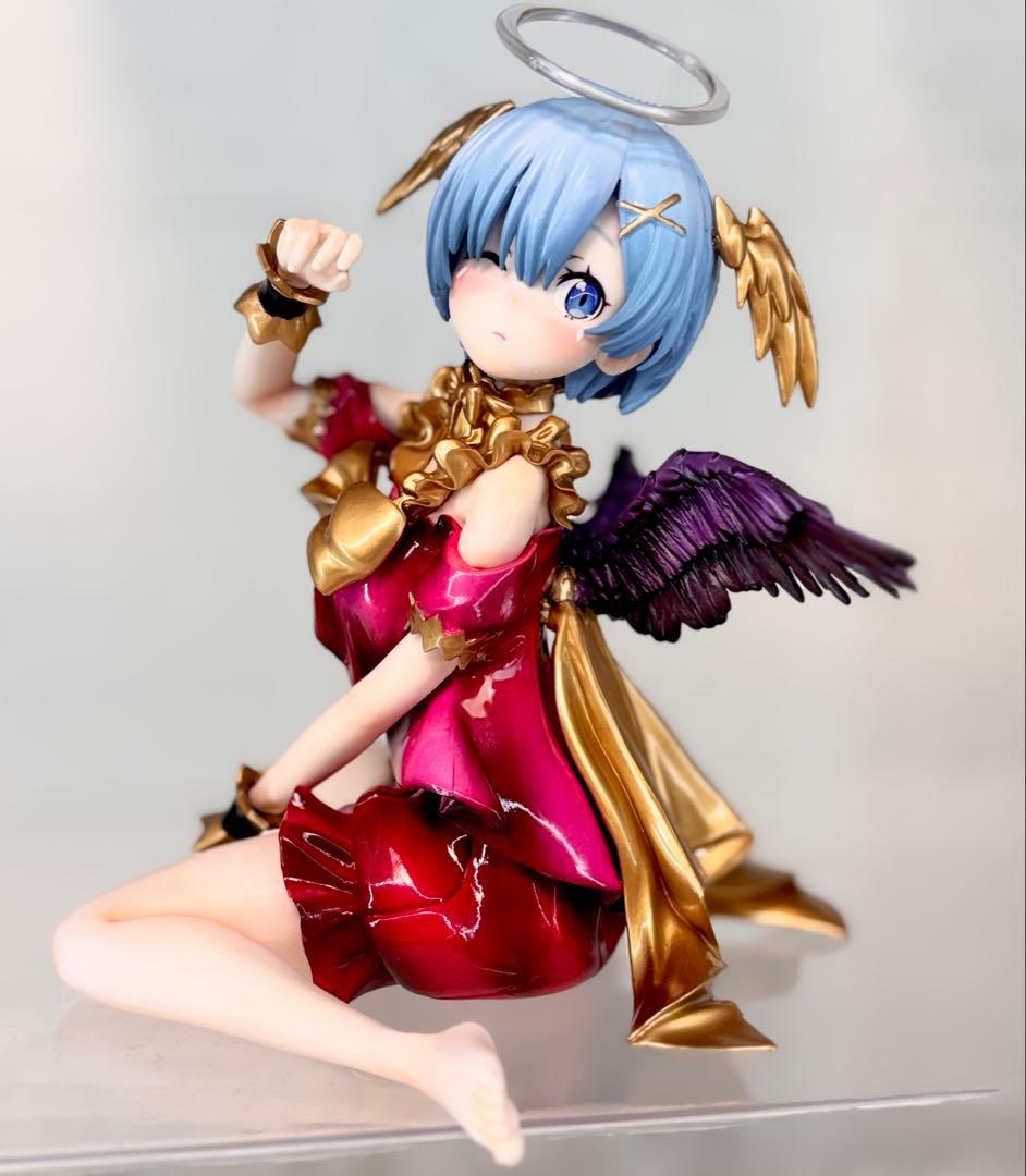 リゼロ　レム　フィギュア　　リペイント　リラックスタイム　天使ver