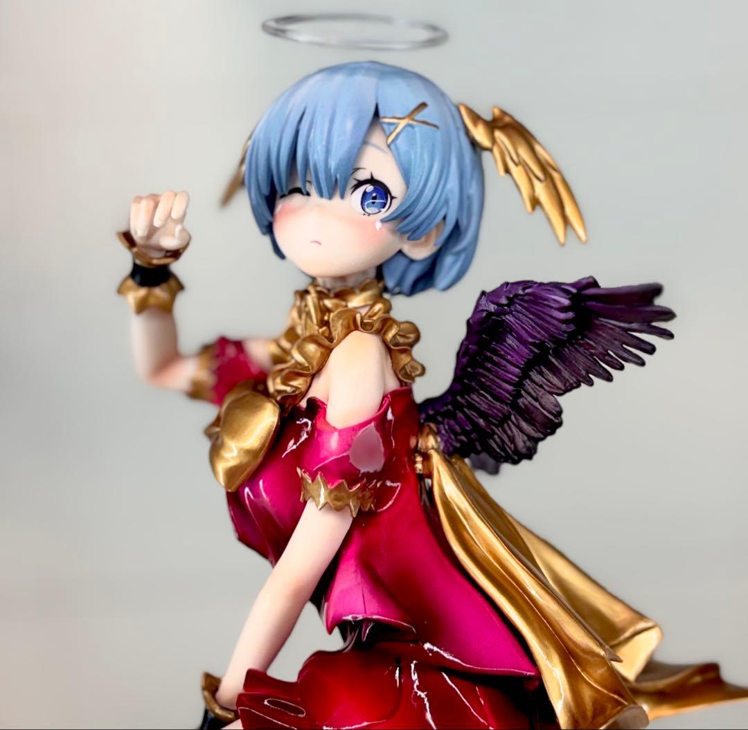 リゼロ　レム　フィギュア　　リペイント　リラックスタイム　天使ver