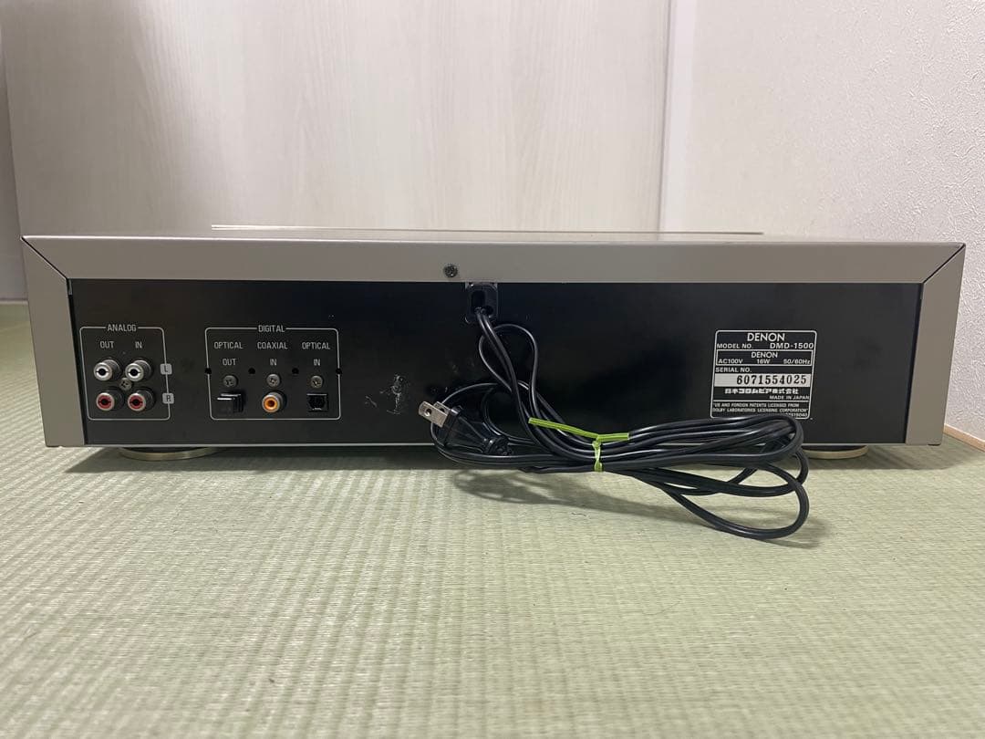 DENON デノン DMD-1500 MDレコーダー　即日発送！