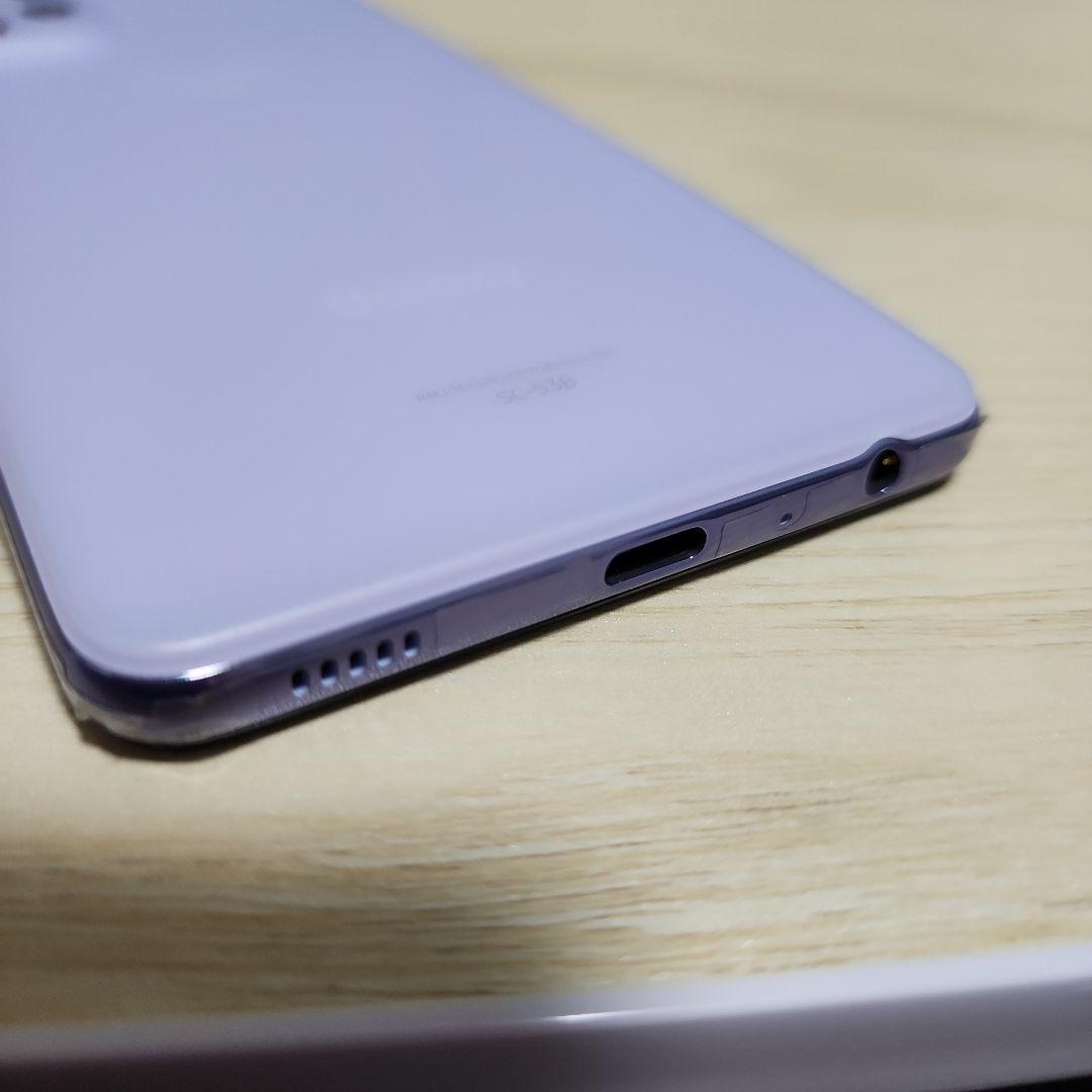 Galaxy A52　docomo SIMロック解除済み　 液晶文字焼けあり
