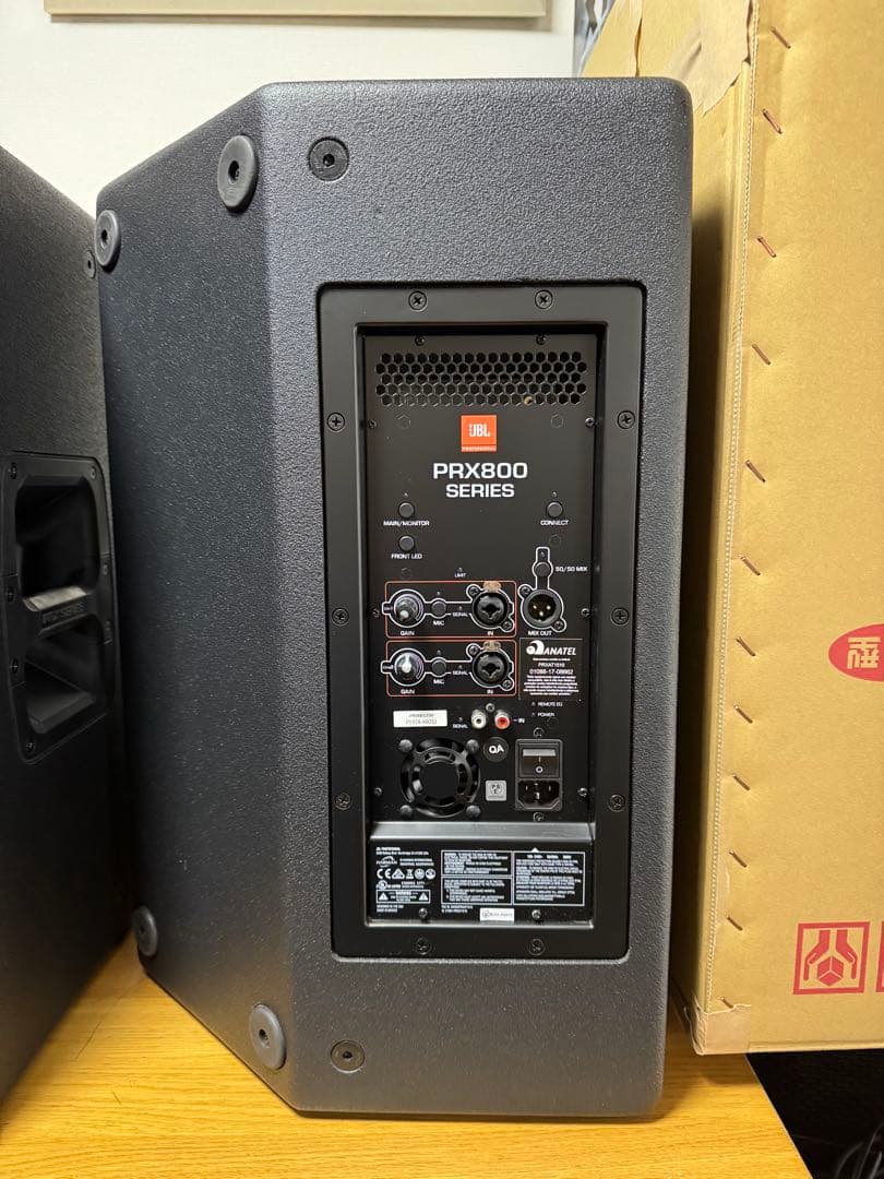 JBL PRX800 PRX812 WパワードPAスピーカー