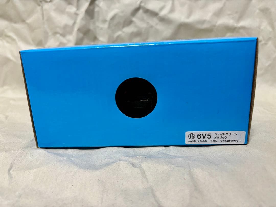 vitz後期(最終型) カラーサンプル ミニカー ジェイドグリーン 専用箱付