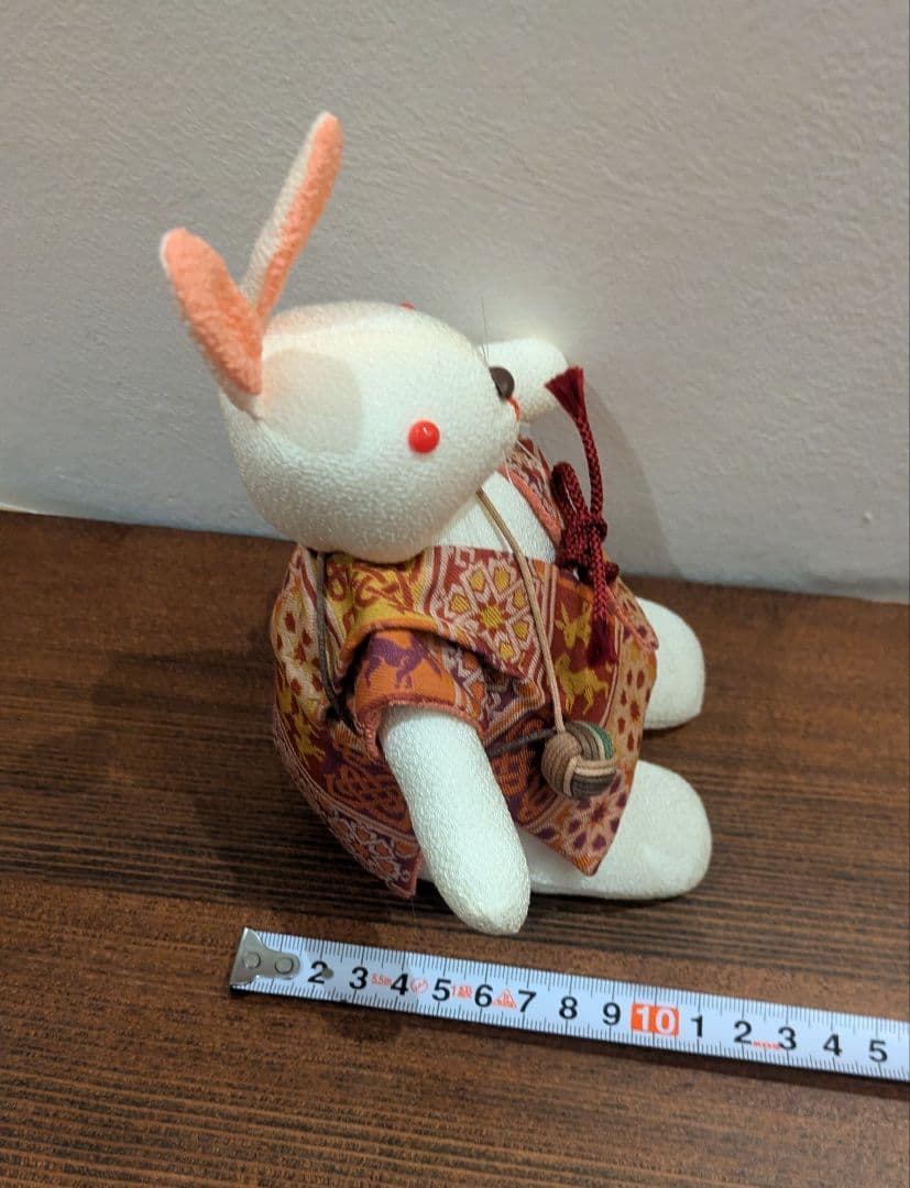 龍村美術織物 和風ウサギのぬいぐるみ グラナダの兎