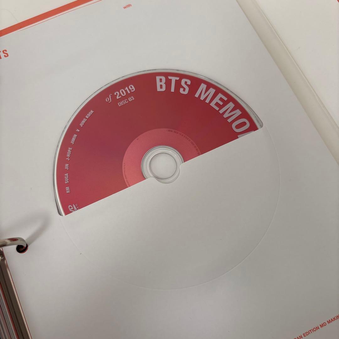 BTS MEMORIES of 2019 トレカ ジミン DVD JIMIN