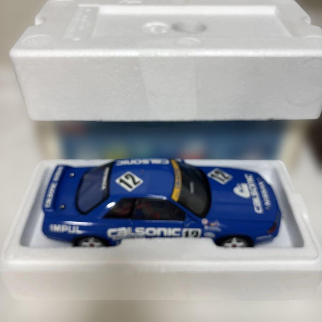 ミニカー Nissan Skyline GT-R (R32) 1993 Calsonic