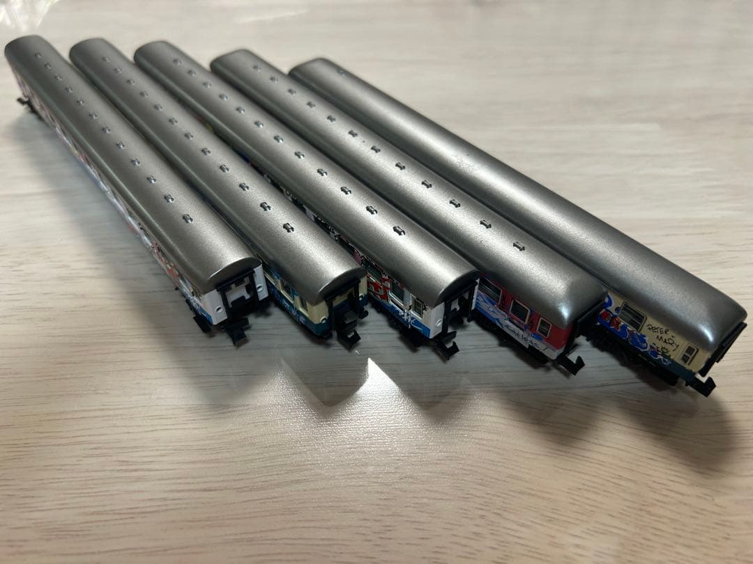 アーノルド　Nゲージ 鉄道模型 グラフィティセット DB db ドイツ 5両