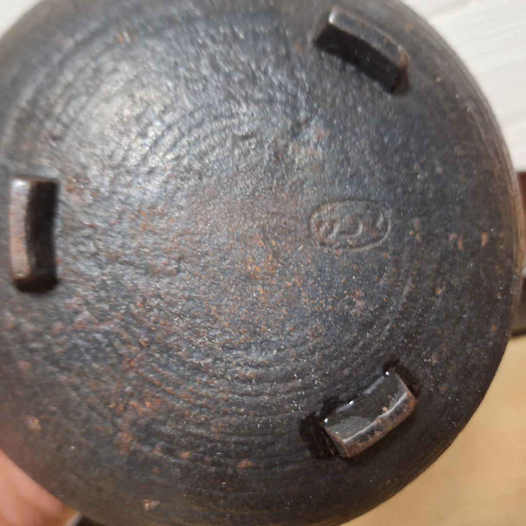 【良品】南部鉄器 いろり鍋 4客セット 木蓋付き 田舎鍋 ホーロー加工 15cm