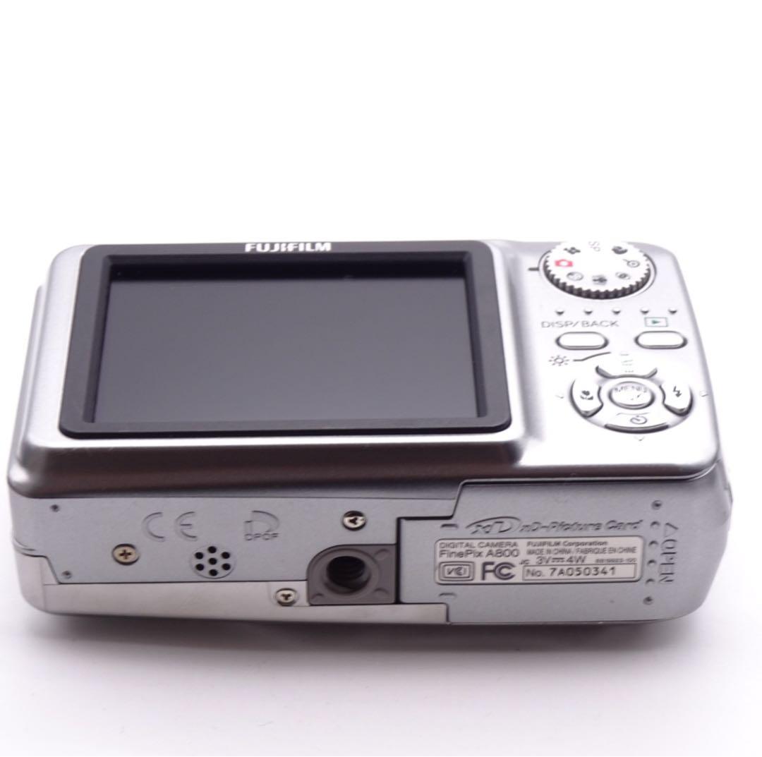 【動作確認済】 FUJIFILM FinePix A800 オールドコンデジ
