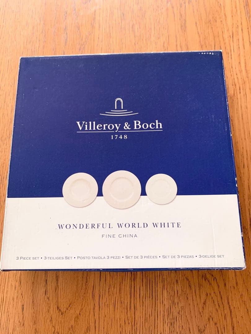 Villeroy & Boch ビレロイ＆ボッホ　ワンダフルワールド　白　セット