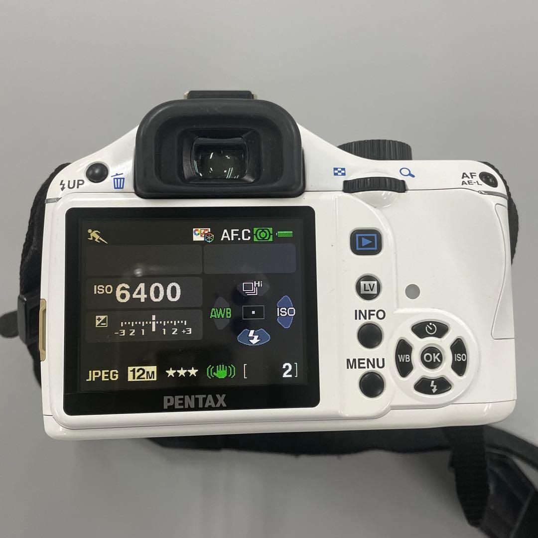 ［金龍］【ジャンク品】PENTAX K- xデジタル一眼レフ　レンズ2本付
