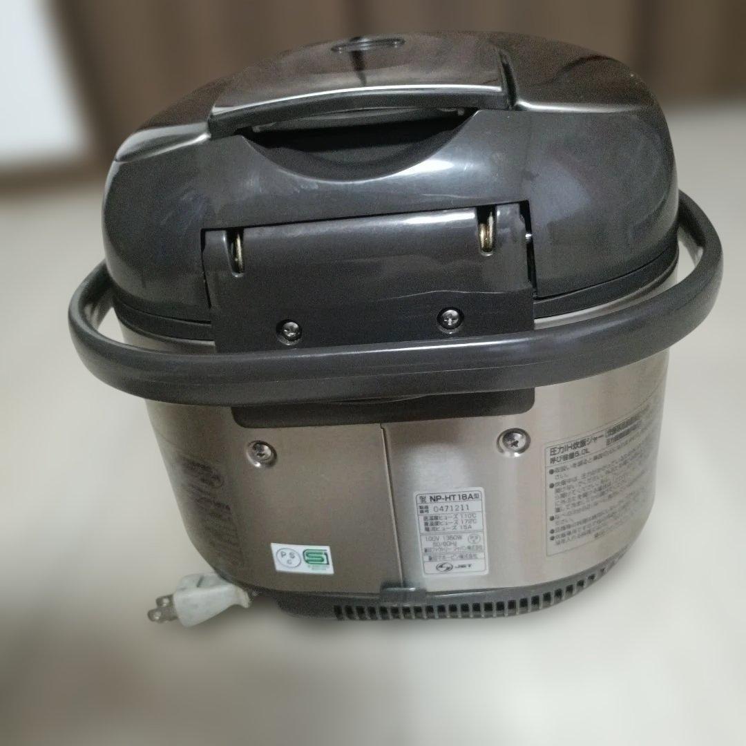 【中古品】象印 圧力IH炊飯ジャー 1升炊き NP-HT18A