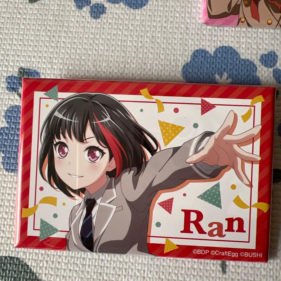 バンドリ！BanG Dream! ウィーク！ スクエア缶バッジ 5点セット