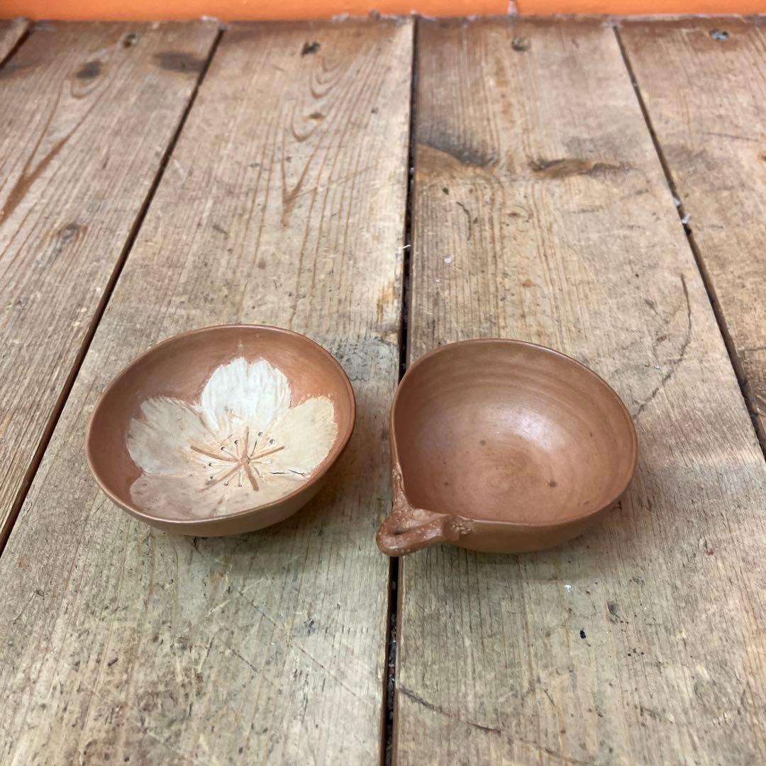2F 秋田焼 伝統工芸 骨董品 アンティーク ヴィンテージ 茶道具 煎茶道具