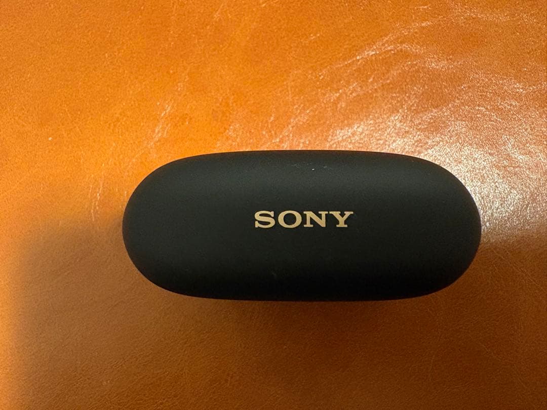 SONY ワイヤレスイヤホン ブラック ケース付き