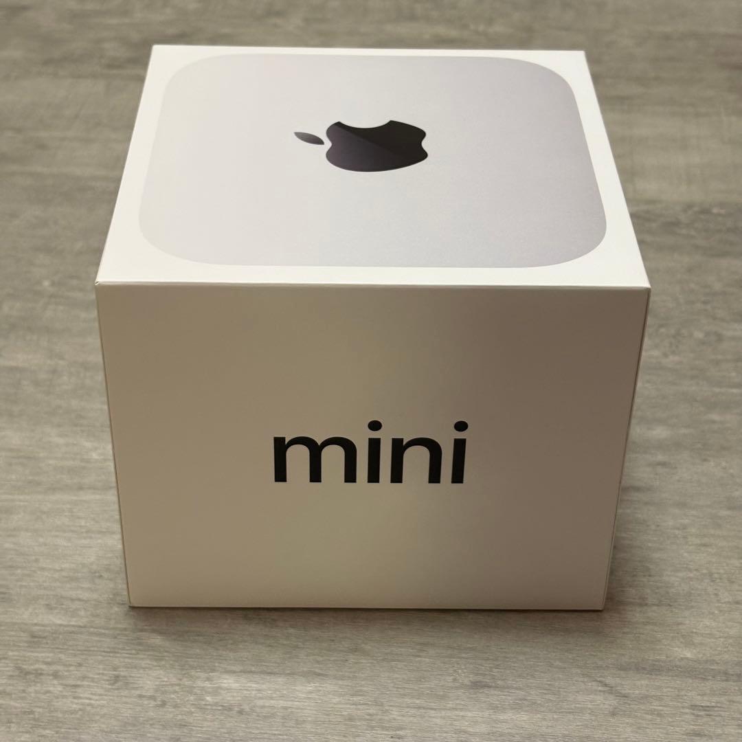 M4 Mac mini メモリ24GB SSD256GB