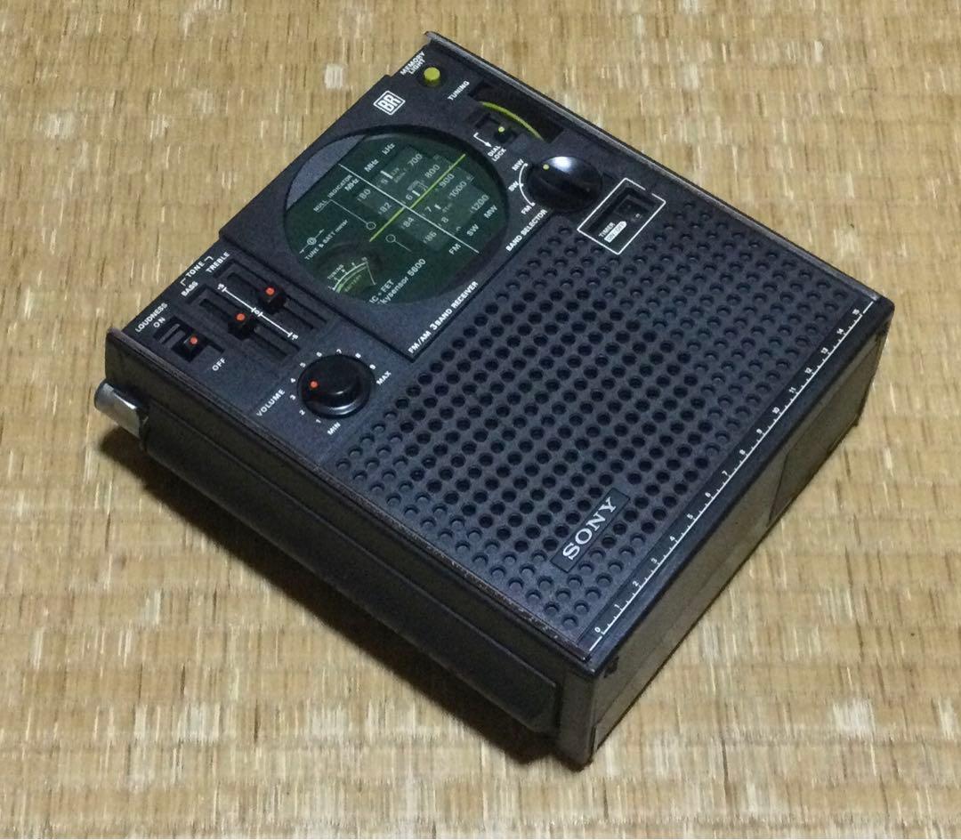 未使用品？　ソニー SONY スカイセンサー ICF-5600 BCLラジオ