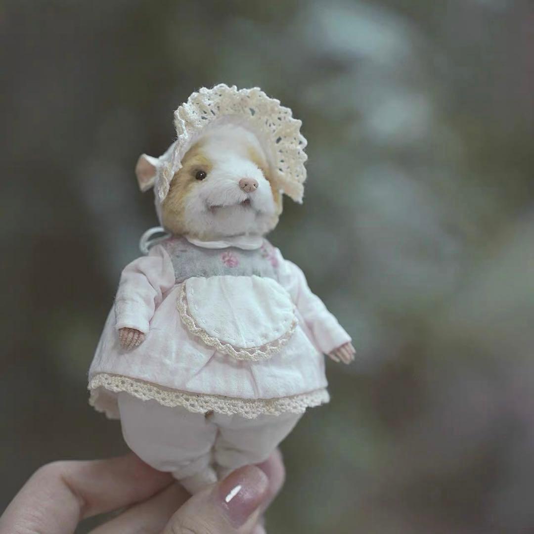 優しさが溢れるネズミさん アーティストベア 海外作家様 ハンドメイド テディベア