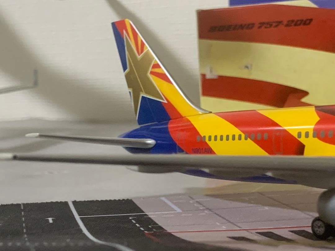 ＮＨ葉月‼️アメリカウエスト航空Ｂ７５７➕ＮＣＡ７４７－８Ｆ二機セット