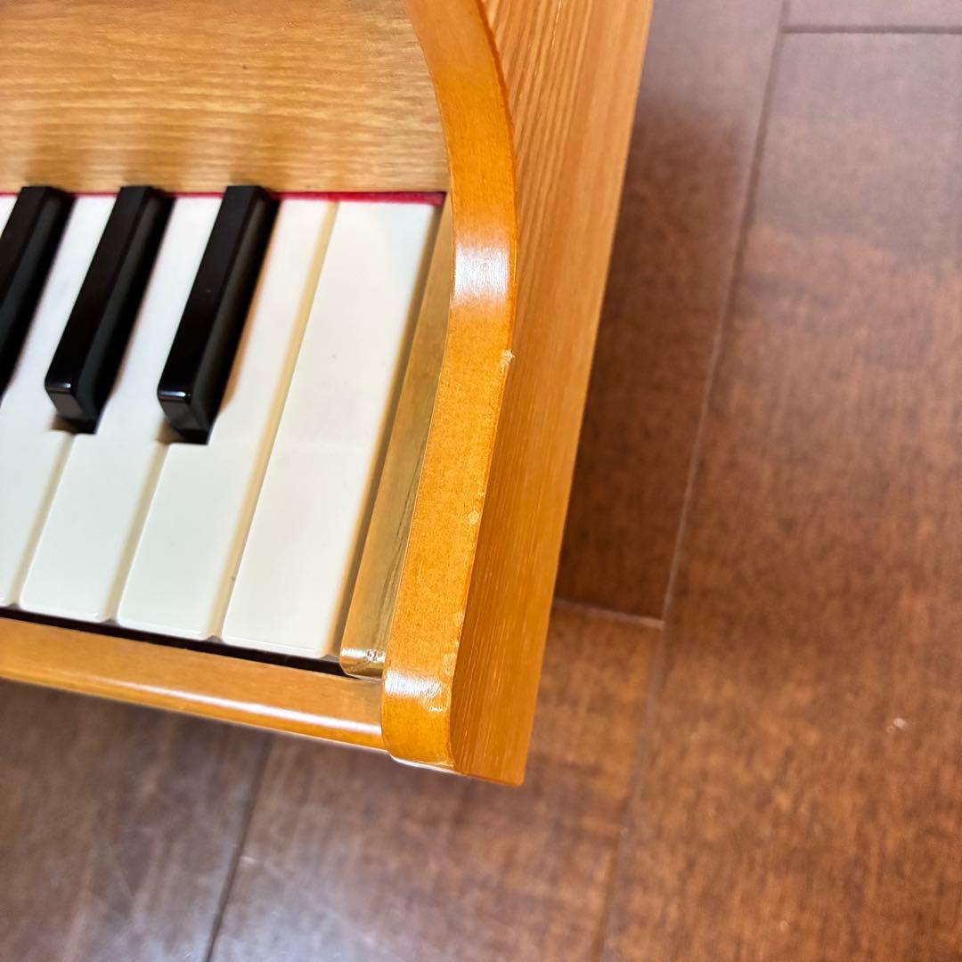 河合楽器KAWAI グランドピアノ ナチュラル　ミニ　トイ　おもちゃ　木製ピアノ