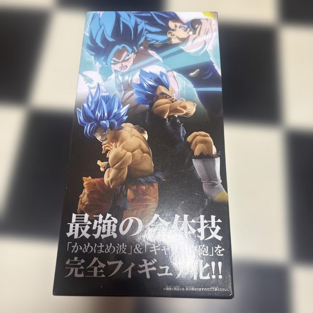 ドラゴンボール 超サイヤ人ゴッド超サイヤ人　ベジータ　孫悟空　フィギュア セット