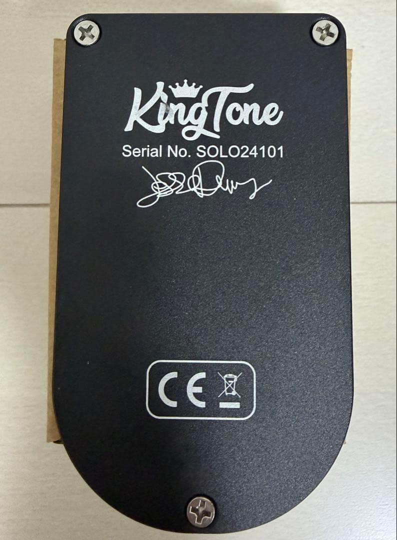 ギター KingTone THE SOLOIST Black
