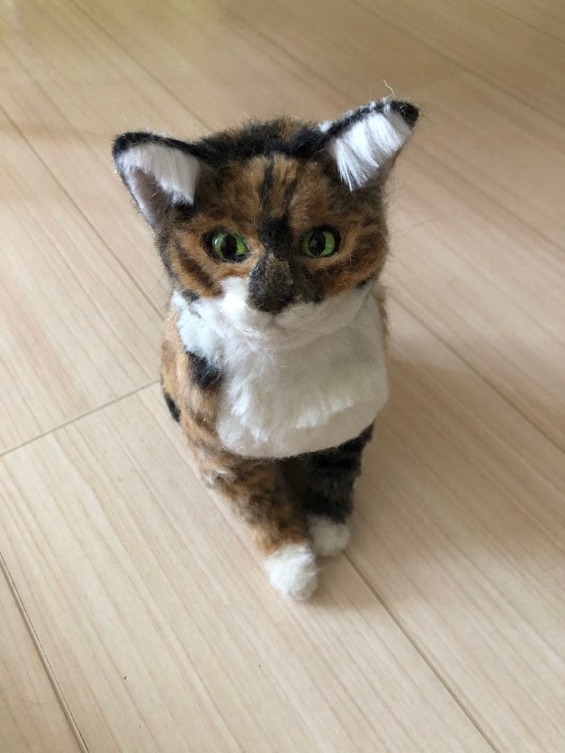 羊毛フェルト　猫　犬　オーダー　うちの子　そっくり　リアル