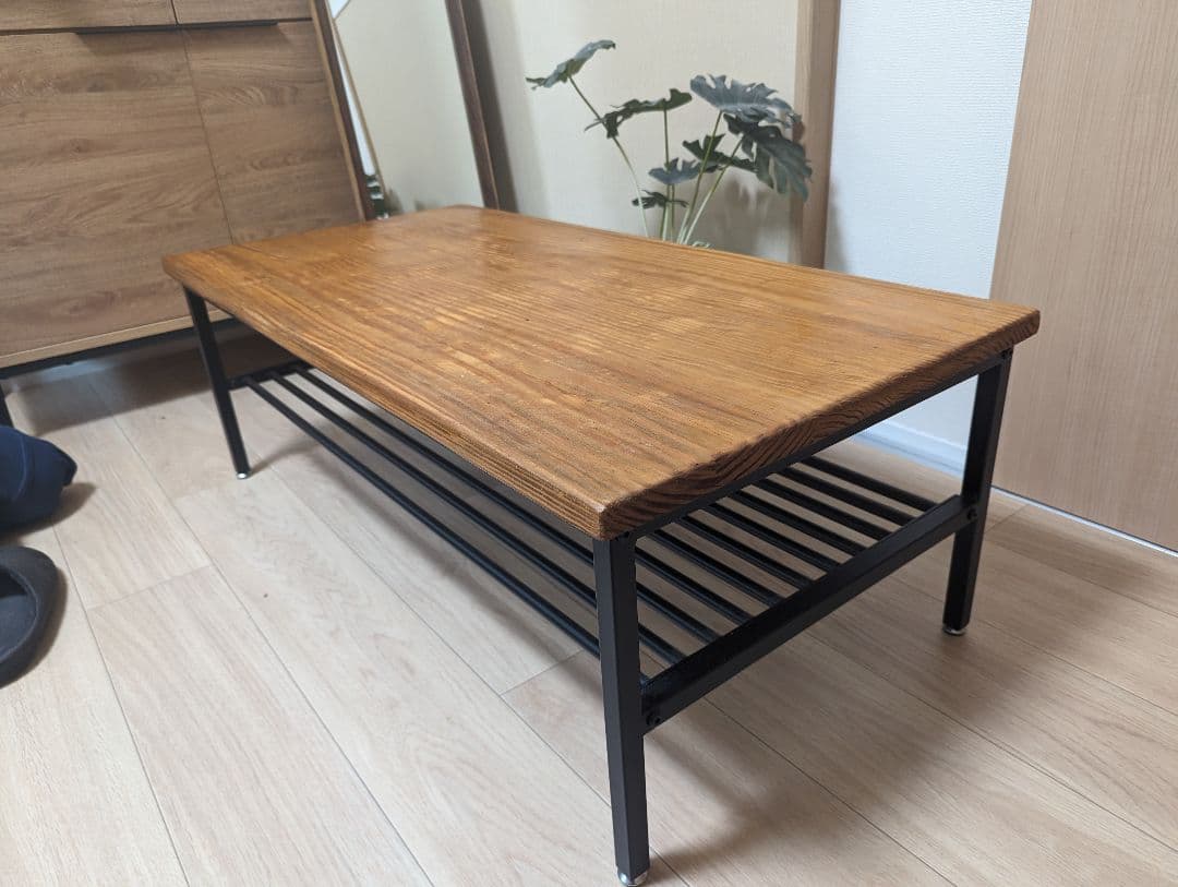 【定価48000円】 カフェ風　センターテーブル