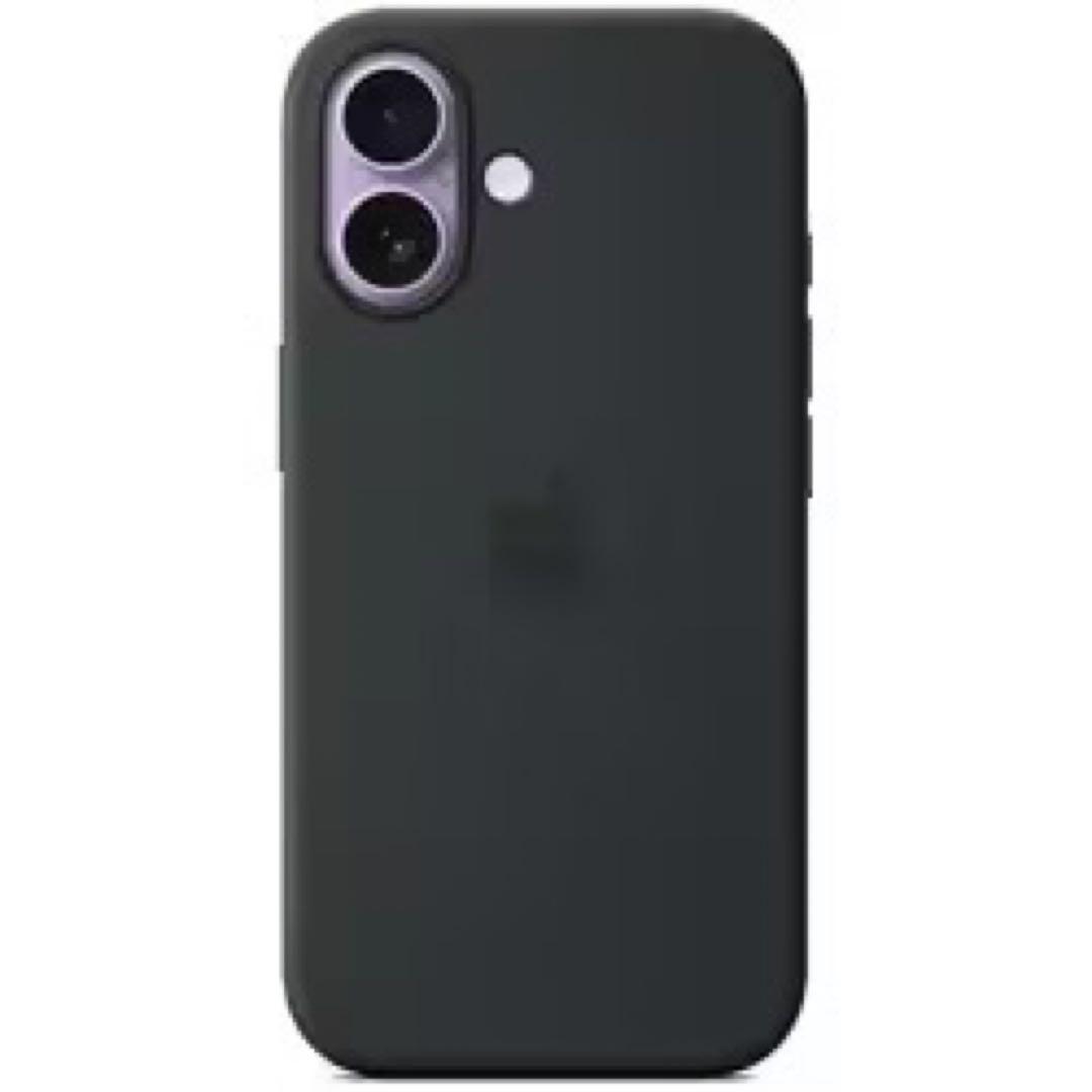 Apple Mag Safe対応 iPhone17純正シリコ－ンケ－ス　ブラック