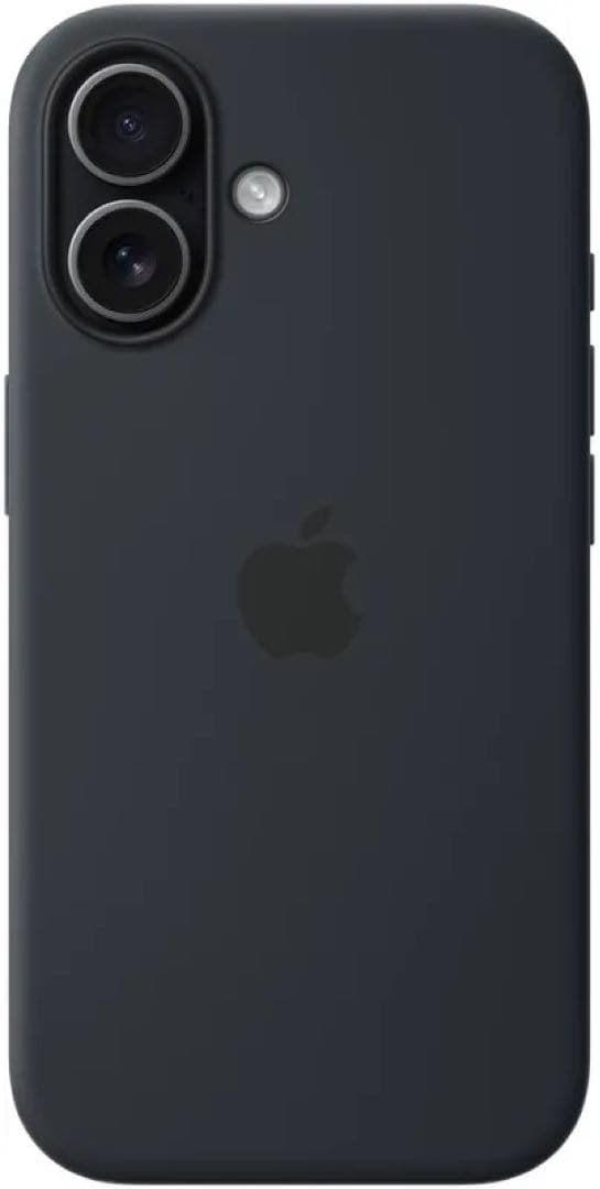 Apple Mag Safe対応 iPhone17純正シリコ－ンケ－ス　ブラック