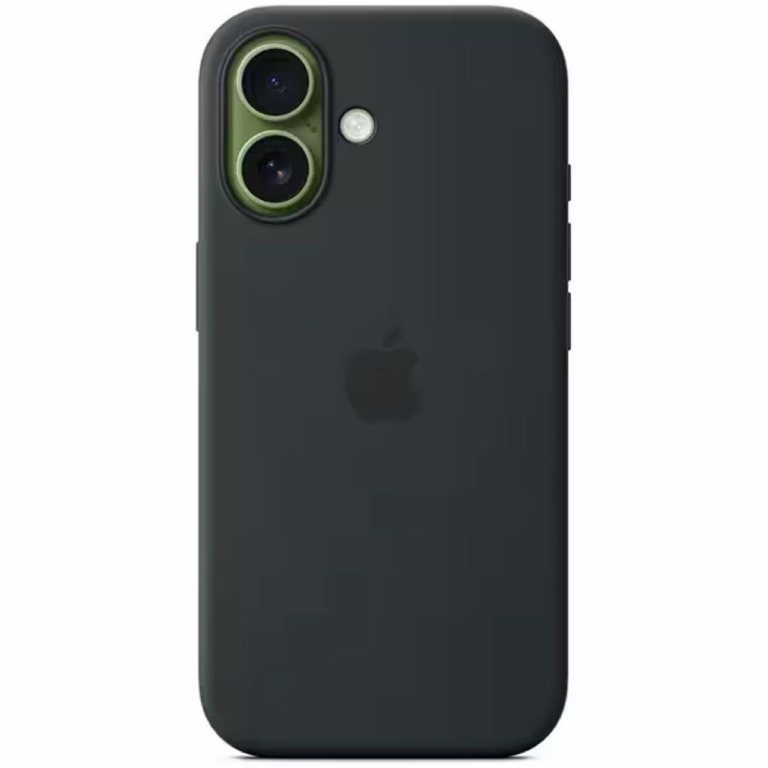 Apple Mag Safe対応 iPhone17純正シリコ－ンケ－ス　ブラック