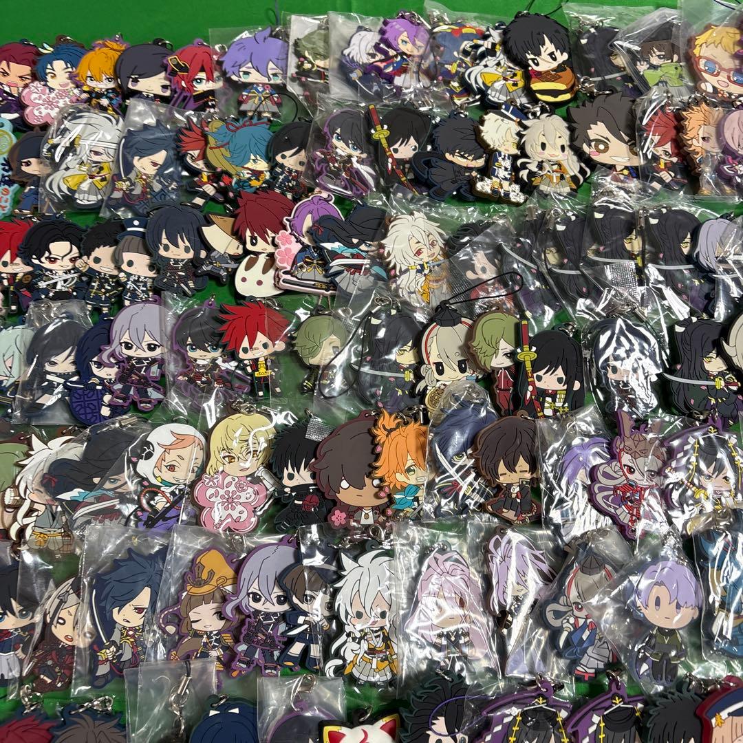 写真2枚目あり 刀剣乱舞 ラバーストラップ類 大量まとめ売り ①